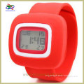 Silicone Kids Slap Digital Watch, Silicon Jelly Watch, Wristwatches (SW0458A)